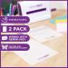 Gemini GEMMIDI-Acc-FOLD Midi Manual Die Cutting & Embossing Machine-Plastic Folder-2 Pack 6 x 9 Clear Single - Buy Online on SooperMarket.com