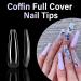 Canvalite 504 Piece Artificial Nail Set - 12 Sizes of Gel & Acrylic Tips with Nail Accessories & File for DIY Geln gel - Buy Online on SooperMarket.com