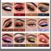 AKARY 12 Colors Glitter Eyeshadow Palette - Highly Pigmented Eye Makeup for Women and Girls - Monochrome Polarized Light Eye Shadow - Mashed Potato Pearlescent Shades - Eye Brightening Flash Powder (03G) - Buy Online on SooperMarket.com