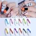 Bonnie-Sam Laser Nail Art Glitter Sequins - 12 Boxes of Butterfly, Star, Moon, Heart, and Flower Designs for Nail, Face, Eyes, and Body Decor - Holiday Collection - Buy Online on SooperMarket.com