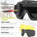 NICBOOY Airsoft Tactical Goggles | Interchangeable Lenses & Military Sunglasses - Buy Online on SooperMarket.com