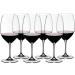 RIEDEL Vinum Cabernet Sauvignon/Merlot Glasses - 8 Count Pack (Pay for 6, Get 8) | Bordeaux Wine Glasses - Buy Online on SooperMarket.com