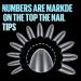 TOMICCA Long Oval French Edge Nail Tips 510pcs - Clear Matte Half Cover False Nails for Acrylic Extensions - 15 Sizes Artificial Nails for Salon Use - Buy Online on SooperMarket.com