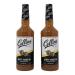 Lara's Gourmet Passions Collins Dirty Martini Cocktail Mix (2 Pack, 32 fl oz each) bundled with complimentary 4-count Coasters