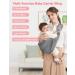 Buy Mumgaroo Baby Carrier - Multifunctional Newborn Carrier for Babies 0-36 Months | Comfort & Convenience in Gray - Buy Online on SooperMarket.com