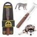 Professional Dog Trimmeters for Schnauzers & Terriers | Fur Care Tool with Wooden Handle - Perfect for Pet Grooming & Racing Dogs - Buy Online on SooperMarket.com