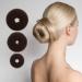 9 Pieces Donut Bun Maker Hair Bun Maker Bun Maker Bun Maker Ring Style with 12 Pieces Hair Bands and 32 Pieces Hair Pins (Black Brown Beige) - Buy Online on SooperMarket.com