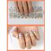 Kalolary 20PCS Gel Nail Polish Strips with File and Stick - Self-Adhesive Wraps for Cured Gel Nails (UV/LED Lamp Required) - Buy Online on SooperMarket.com