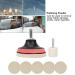 TEUOPIOE Car Windscreen Glass Scratch Remover Cerium Oxide Powder Polishing Kit Wheels Set Polish Pads - Buy Online on SooperMarket.com