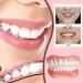 6 PCS Fake Teeth Veneers for Temporary Tooth Repair - Upper and Lower Jaw - Dental Veneers for Men and Women - Bright White Smile - W04 - Buy Online on SooperMarket.com
