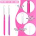 Patelai 150-Piece Micro Eyebrow Brush Set | Brow Lamination & Lash Lift Tools | Pink & Purple Eyebrow Spoolie Brushes for Eyelash Extensions - Buy Online on SooperMarket.com