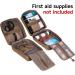 Crisis First Aid Bag - Empty MOLLE Tactical EDC IFAK Pouch for Outdoor Camping & Travel | Essential First Aid Belt Bag & Pharmacy Set - Buy Online on SooperMarket.com