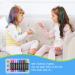 FRCOLOR Hair Chalk for Girls - 10 Color Washable Hair Paint for Kids | Temporary Hair Dye Pens for Halloween & Christmas Makeup - Buy Online on SooperMarket.com