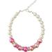 PET SHOW Pink Faux Pearl Rhinestone Necklace for Female Small Dogs and Cats - Grooming Accessories (Size M 9.8-11.8) - Buy Online on SooperMarket.com