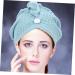 Cabilock Quick Drying Shower Cap Shower Cap Large Hair Cap Towel Turban Shower Essentials for Women Turbans for Women Bath Shower Cap Hair Drying Towel Quick Drying Bath Cap Head Bath Cap Blue 65.00X25.00X0.50CM - Buy Online on SooperMarket.com