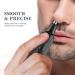 Waterproof Nose Hair Trimmer & Ear Clipper - Cordless Child Lock Easy Clean Wet/Dry Trimming Tool - Buy Online on SooperMarket.com