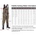 TIDEWE Men's Realtree MAX5 Camo Chest Waders with Boots Hanger - Waterproof Fishing & Hunting Waders - Buy Online on SooperMarket.com