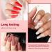 Lavender Violets 12Pcs Dip Powder Nail Kit - 6 Colors French Pink Dipping Powder System with Base, Top Coat & Activator for Manicure at Home - Buy Online on SooperMarket.com