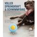Outward Hound Planet Dog Orbee-Tuff Nooks - Yellow Smiley Snack Toy for Dogs | International Shipping - Buy Online on SooperMarket.com