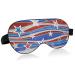 Haskirky Light Blocking Eye Mask Breathable and Adjustable Adult Men and Women Travel on Business Trips Yoga Meditation Light Smooth Comfortable Eye Mask Office Deep Sleep Goodies Blue Red White St