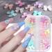 3D Butterfly Bows Nail Charms for Acrylic Nail Art Decorations  Aurora Crystal Clear Butterfly Bow Resin Nail Jewelry Supplies  Bowknot Nail Accessories for Nail Art Designs DIY Crafting Tipe 1