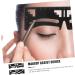 MAGICLULU 10 Pcs Eyebrow Ruler Female Eyebrow Makeup Stencil Makeup Tools Eyebrows Shaper Card Balance - Buy Online on SooperMarket.com