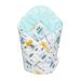 Baby Swaddle Wrap Blanket/Newborn Cotton Swaddling Sleeping Bag 0 to 3 Months (City) 1