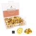 BEADNOVA 50PCS Butterfly Clutch Metal Pin Backs Pin Backings for Lapel Pins Pin Clips (Gold  50 pcs)