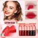 6 Colors Lip Tint Stain Set: Long-lasting Korean Lip Gloss & Cheek Tint - Waterproof, High Pigment, Vivid Color - Mini Liquid Lipstick Makeup Set - Buy Online on SooperMarket.com