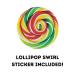 Tamarind Liquid Candy - Authentic Mexican Gel Candies | Sweet & Spicy Treats - 1.26oz (Pack of 5) - Lollipop Swirl Sticker - Buy Online on SooperMarket.com