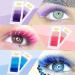 Ombre Purple 0.07C Colored Eyelash Extensions 15mm - Fast Fanning Easy Fan Lashes - Buy Online on SooperMarket.com