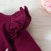 Puseky Toddler Baby Girls Cute Letter Print Shirt and Floral Pant Outfit Set 12-18 Months - Wine Red - Buy Online on SooperMarket.com