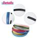 SBYURE 15-Piece Sparkly Plastic Headbands for Women - Colorful Glitter Hair Accessories - Buy Online on SooperMarket.com