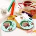 YYHHAOFA Sunflower Seeds Watermelon Seeds Prints Christmas Ceramic Round Pendant Decoration - Festive Hanging Ornament for Stores and Homes -2.9 in - Buy Online on SooperMarket.com