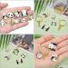 2 Boxes Panda Bamboo Pendant Keychain for Keys Animal Pendant Keychain Key Chain Making Supplies Bag 0.2X2.4X2.7CMx3pcs As Shownx3pcs - Buy Online on SooperMarket.com