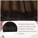 Buy Laavoo 60cm Real Hair Balayage Extensions - Dark Brown Ombre Light Brown Sew-In Weft - 120g #2/8/2 - Premium Quality Hair Extensions - Buy Online on SooperMarket.com