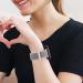 Adjustable Nylon Bands for Fitbit Sense/Versa 3 - Soft Breathable Replacement Strap in Black/Seashell | Compatible for Men and Women - Buy Online on SooperMarket.com