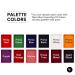 FX Alcohol-Activated 12 Colors Makeup Palette | Highly Pigmented Professional Makeup for Stage Film Costumes & Cosplay - Buy Online on SooperMarket.com