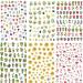Kalolary 3D Nail Art Stickers - 1000+ Patterns Decals for Women & Kids - Spring Flower Fruit Plant Stars Moon Smiling Face - Manicure Salon Gift (12 Sheets) - Buy Online on SooperMarket.com