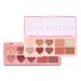 Buy Multi 4 in 1 Face Palette - Eyeshadow Blush Contouring & Highlighter | Red Brown Makeup Cosmetic Palette - International Shipping - Buy Online on SooperMarket.com