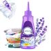 LONGLUAN Active Enzyme Laundry Stain Remover Purple Bottle Symmetry Stain Remover Graceiful Stain Remover Enzyme Stain Remover for Clothes (Purple Bottle-1PC)