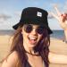 Smiling Face Bucket Hat | Cute Beach Sun Hat for Women & Men | Assorted Colors - Buy Online on SooperMarket.com