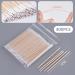 Double-Ended Cotton Swabs - 400 Count | Pointed Shape, Safety Ear Cleaning | Ideal for Beauty, Skin Care - Buy Online on SooperMarket.com