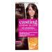 L'Oreal Paris Ammonia Free Semi-Permanent Hair Dye 400 Dark Brown Glossy Hair Colour Natural Looking Finish For up to 28 Shampoos Casting Cr me Gloss 1 Application 400 Dark Brown 1 Count (Pack of 1)