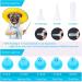 Tondiamo 16-Piece Pet Feeding Bottle Kit | Kitten Milk Replacer & Puppy Feeder Set with Replacement Nipples | Nursing Supplies for Newborn Small Animals - Blue/Pink - Buy Online on SooperMarket.com