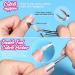 FANDAMEI Cuticle Remover Tools Kit - Professional Nail Care Set with Cuticle Softener, Nippers, Pusher, Oil, Buffer, Brush & Cotton Pad - Buy Online on SooperMarket.com