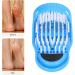 Shower Foot Scrubber for Simple Feet Cleaning Foot Washer for Shower Floor Mat with Suction Cups Removes Dead Skin Improves Relieves Pressure Blue - Buy Online on SooperMarket.com