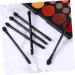 Baluue 80 Pcs Double Eye Shadow Makeup Womens Makeup Eye Shadow Brush Applicator Face Sponge Black Nylon - Buy Online on SooperMarket.com