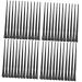 Baluue 48 Pcs Eyeliner Brush Eye Shadow Brush Eyeliner Makeup Tool Practical Eyeliner Brush Black