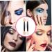 PLAFOPE 200 Pcs Double Ended Eyeshadow Brush Makeup Bulk Sponges Makeup Eyeshadow Plastic Black - Buy Online on SooperMarket.com